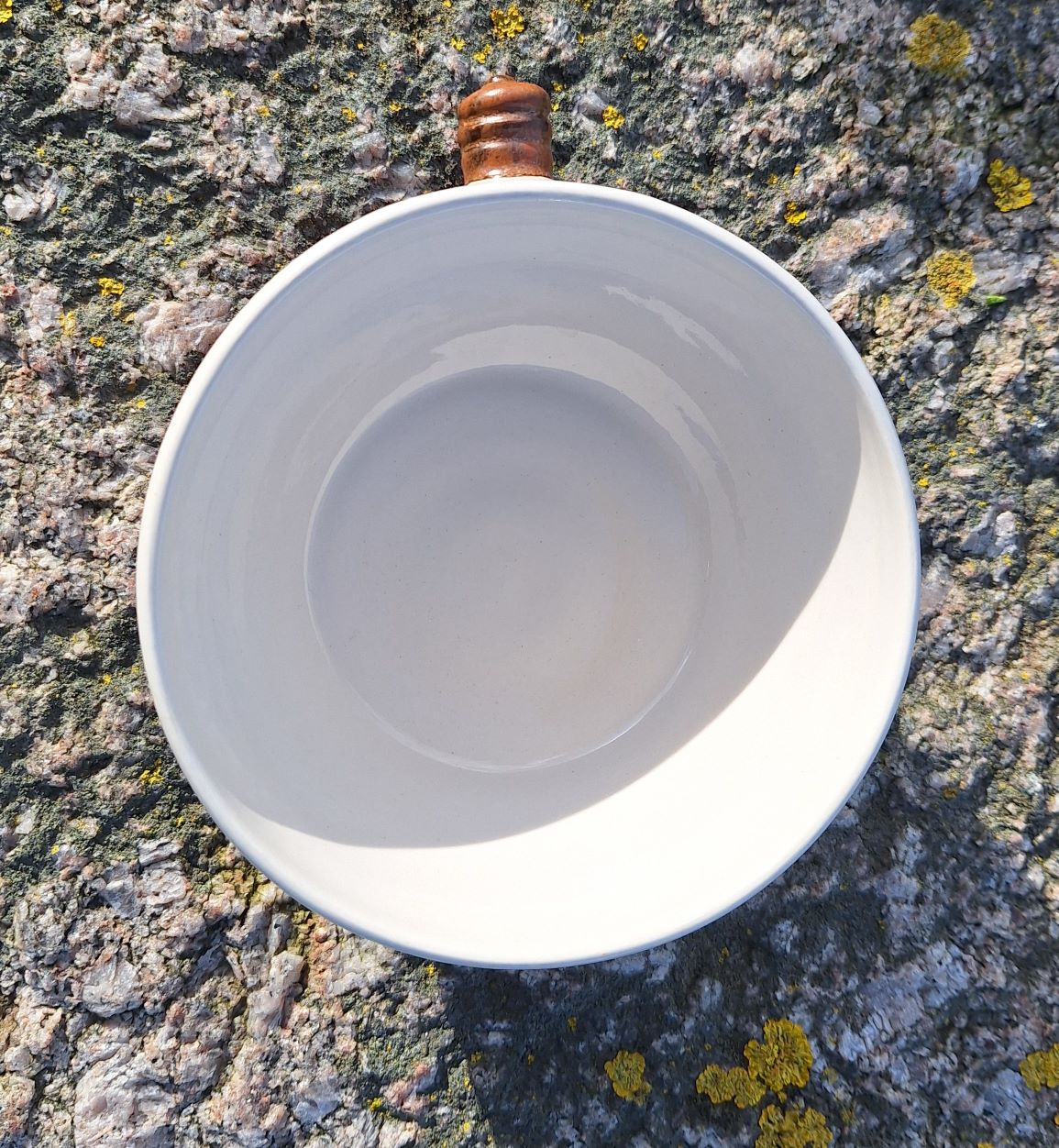 Bol de Cherbourg - noir et rouge - bitte d'amarrage en canon