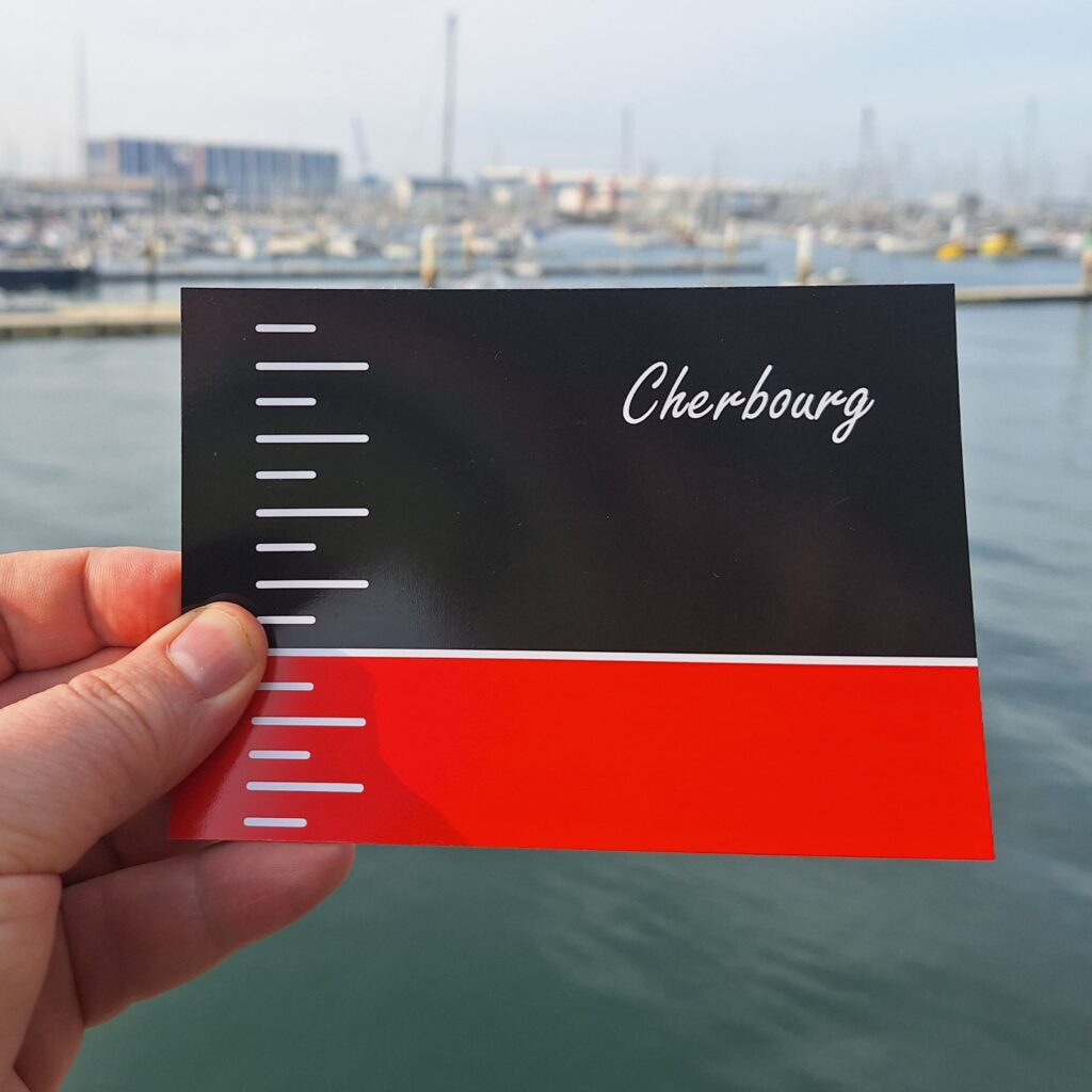 carte postale chernavire cherbourg