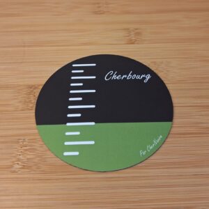 Dessous de verre cherbourg, sous-verre cherbourg, sous-bock cherbourg