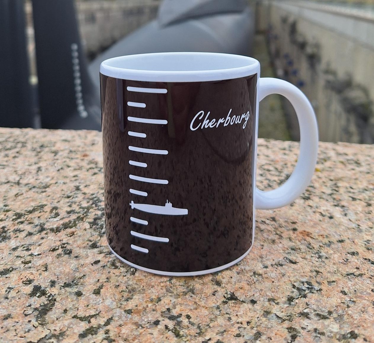 Mug Cherbourg sous-marin